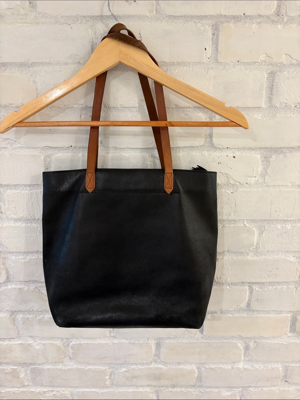 Zip-Top Medium Transport Tote by Madewell (B8) - Picture 3 of 9